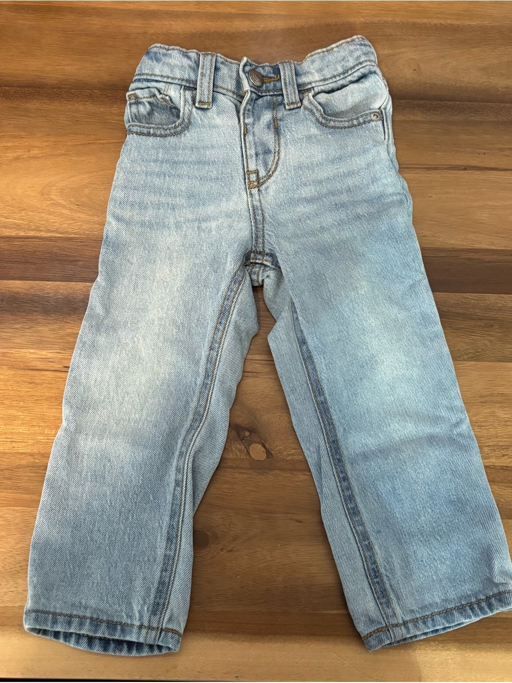 Old Navy Light Blue Kids' Straight-Leg Jeans